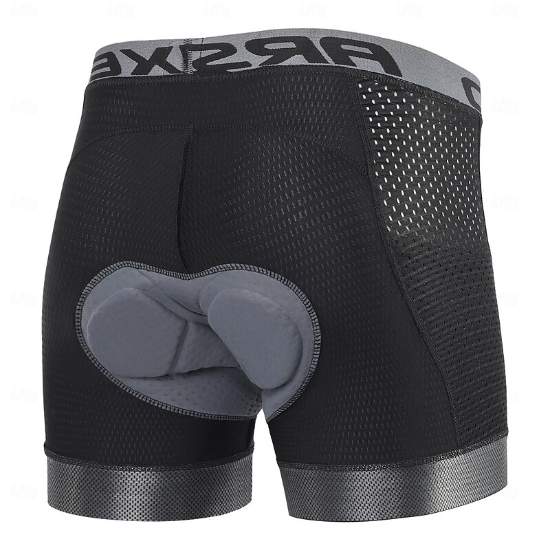 Arsuxeo Men's Letter & Number Cycling Road Shorts Cycling Underwear Shorts Cycling Pants Bike Underwear Shorts Padded Shorts / Chamois Form Fit Mountain Bike MTB Road Bike Cycling Sports Reduces