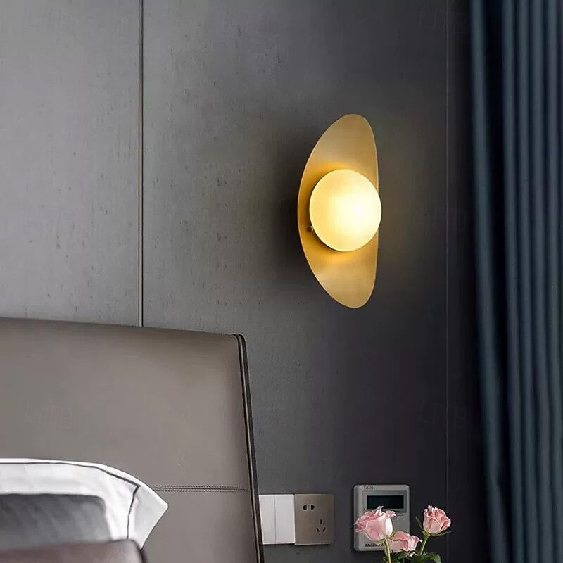 Wall Sconces Postmodern Minimalist Aisle Night Light Personality Creative Living Room Wall Light Bedroom Bedside Decorative Wall Lamp Reading Lamp Study Showroom American Lighting Fixtures Lamp 110-240V 5W2