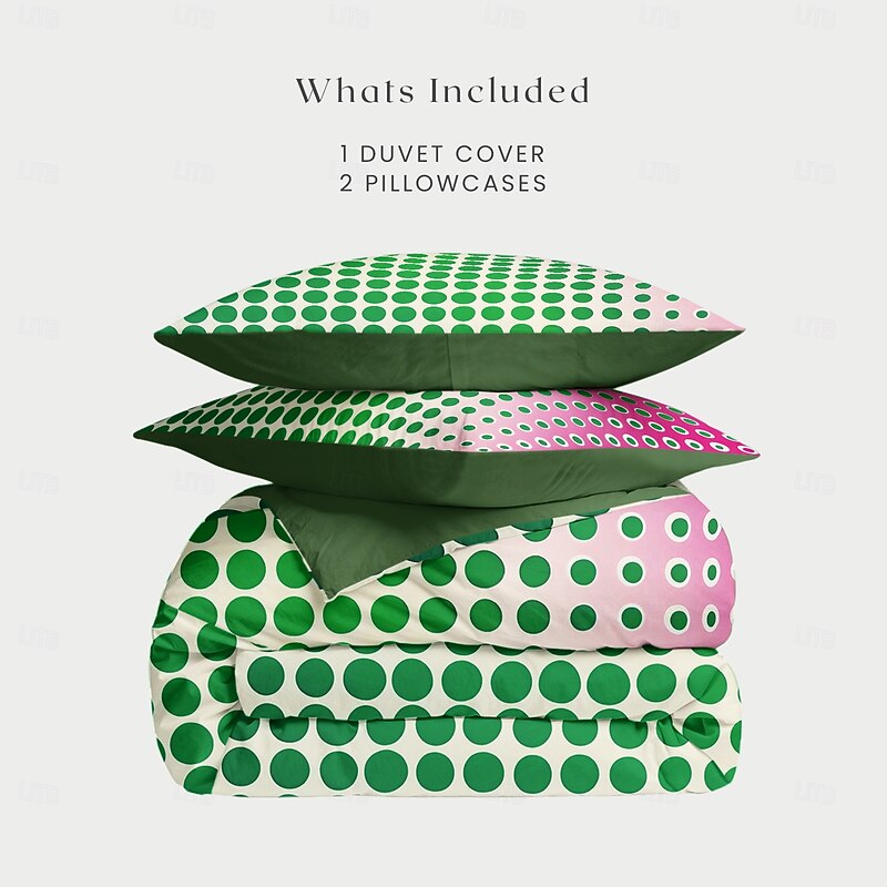 pointillism Pattern Duvet Cover Set Set Soft 3-Piece Luxury Cotton Bedding Set Home Decor Gift Twin Full King Queen Size Duvet Cover2