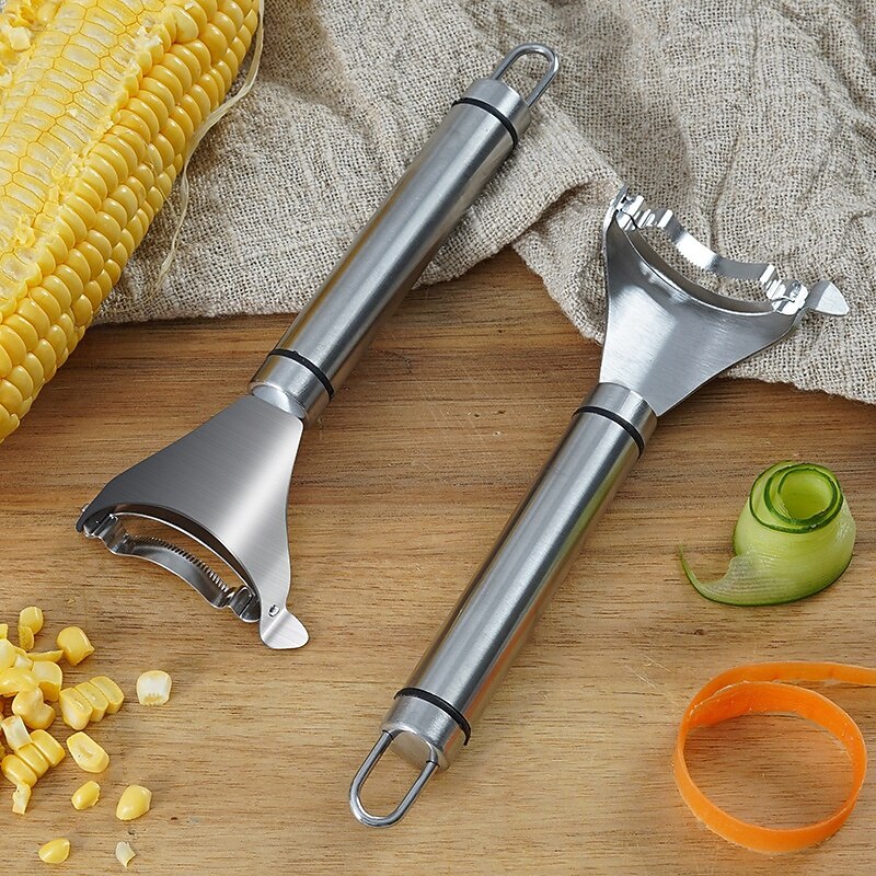 1Pc Durable Corn Kernel Peeler - Portable Outdoor Corn Stripper for Long-Lasting Use and Easy Cleaning4
