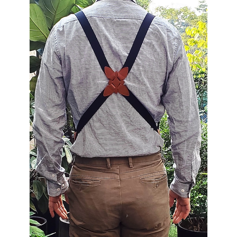 Men's Adjustable Side-Clip Suspenders – Classic Style, Durable, Comfortable for Formal, Casual and Wedding Wear4