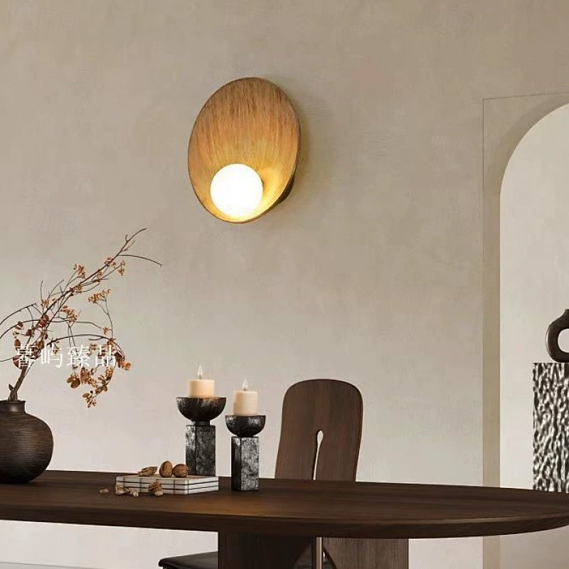 Wall Lamp Lights Resin Wall Lights LED 9.1in Glass Wall Lamp Indoor Corridor Aisle Stairs Lighting Fixture for Living Room Bedroom Den Art Design Wall Sconces 110-240V 5W2