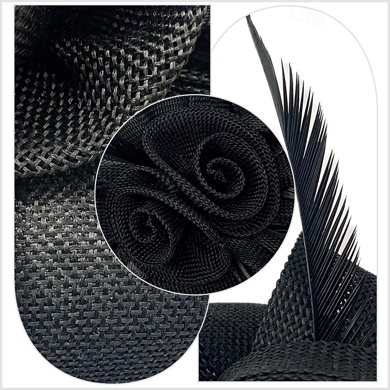 Fascinators Hats Women Vintage Wedding Fashion Headband Clip Church Cocktail Dresses Headwear Tea Party3