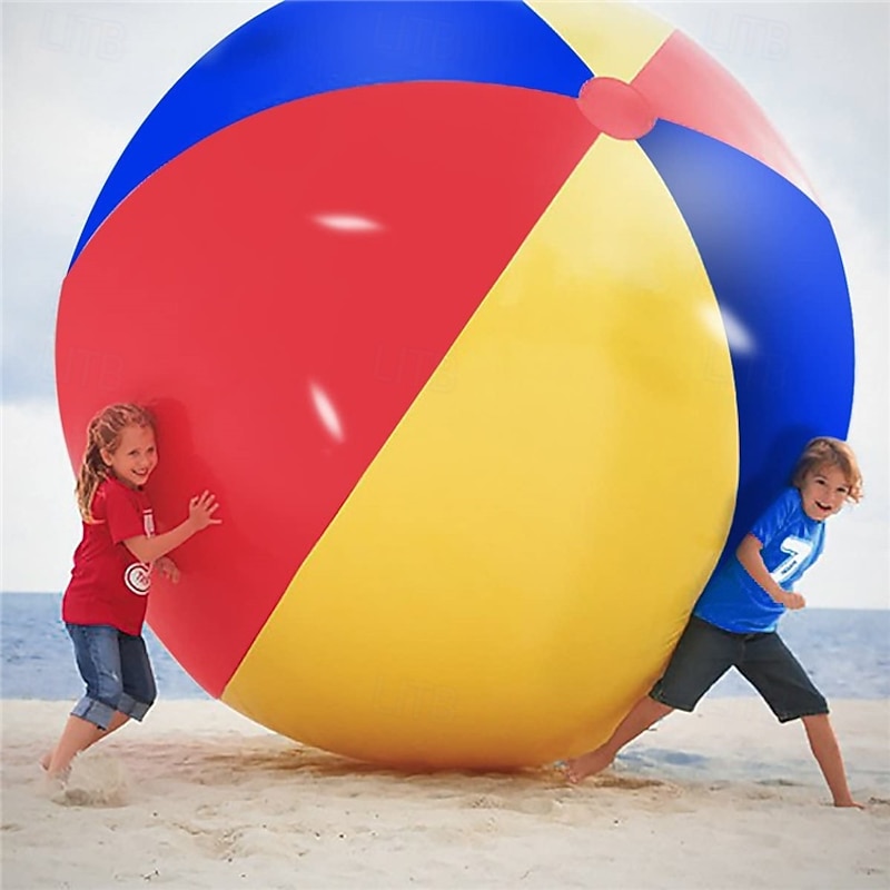 70-150cm Large Inflatable Beach Ball Large Baseball Soccer Basketball Football Inflatable Sport Ball for Summer Pool Beach Outdoor Sports Themed Party2