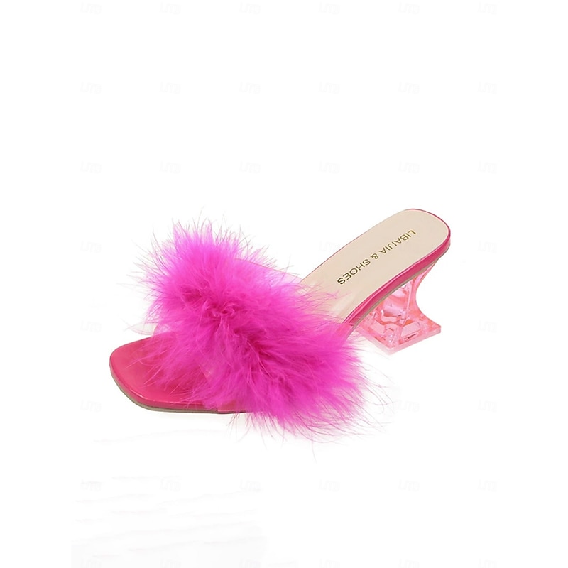 Trendy Chunky Heels, Perfect for Casual Day Events, Summer Parties and Wedding4