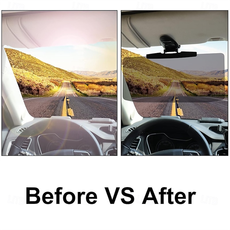 Car Sun Visor Universal Anti-Glare Polarized Car Visor Extension Sun Blocker Protects From Stray Light Snow Blindness And UV Rays 5