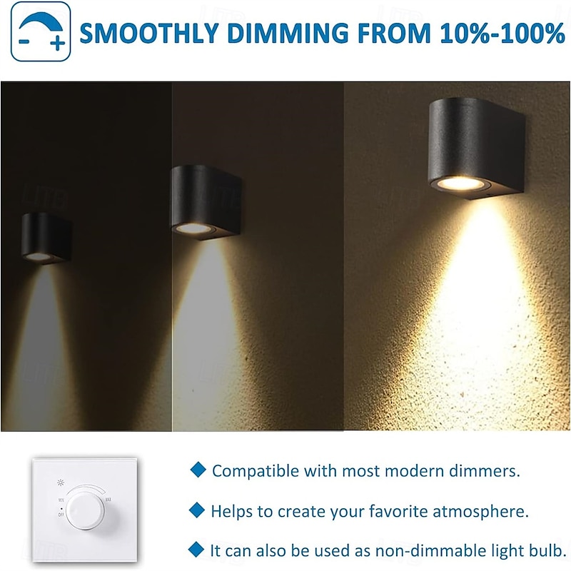 MR16 Halogen Bulb 50W 12V Dimmable – GU5.3 Bi-Pin Base Spotlight 2700K Warm White for Landscape and Track Lighting 10pcs3