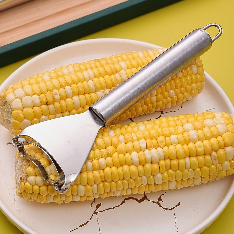 1Pc Durable Corn Kernel Peeler - Portable Outdoor Corn Stripper for Long-Lasting Use and Easy Cleaning3