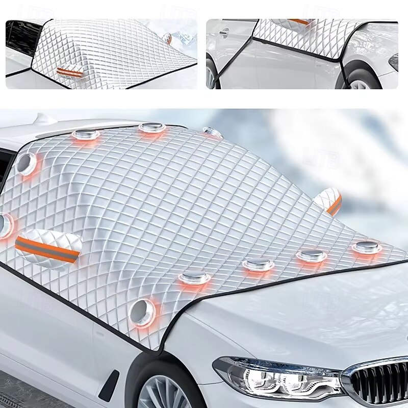 Magnetic  Car Front Window Sun Shade Outdoor Cover Car Windshield Cover Winter Ice Snow Dust Frost Guard UV Protector
