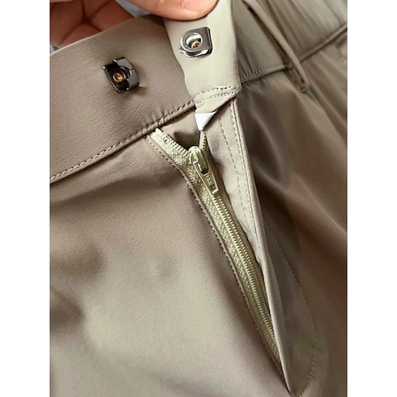Men's Golf Pants Black khaki Grey Bottoms Golf Attire Clothes Outfits Wear Apparel3
