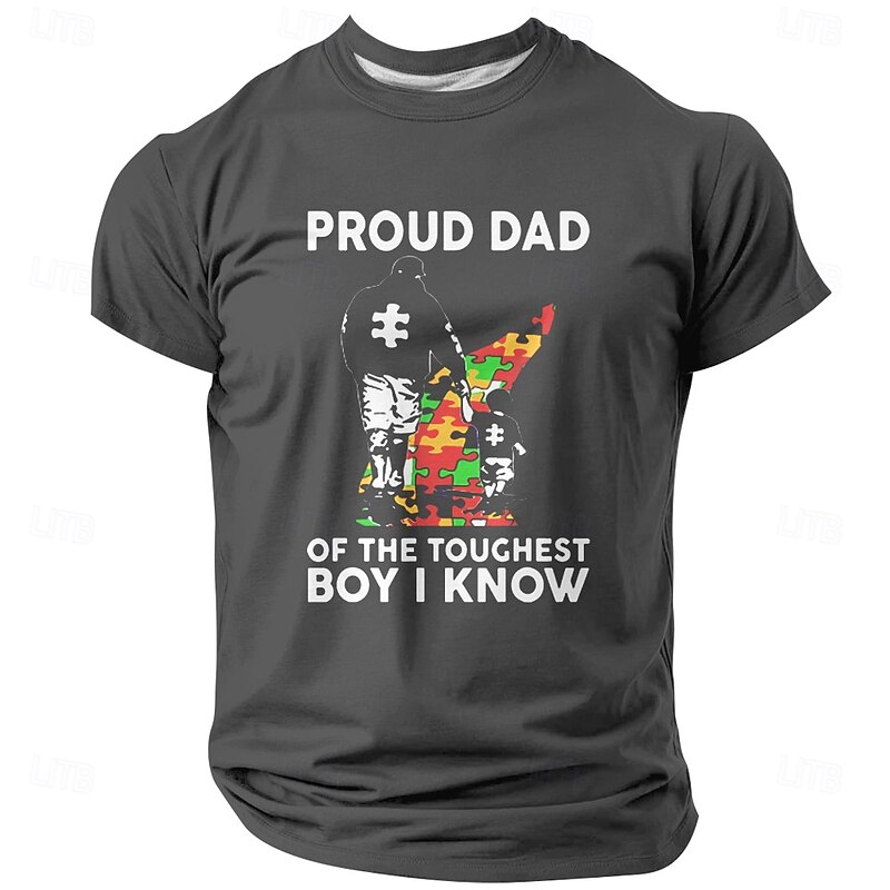 Men's DADA T Shirt Short Sleeve T shirt 3D Print Crew Neck Shirt Fashion Daily Street Daily Black Blue Green Summer Spring Clothing Apparel S M L XL XXL XXXL4