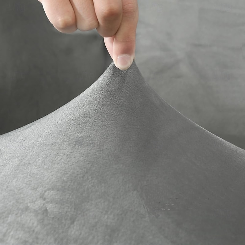 Headboard Covers Slipcover, Stretch Bed Headboard Covers, Small Square Jacquard Dustproof Protector Cover Bed Headboard Cover Queen Size King Twin for Upholstered Headboard4