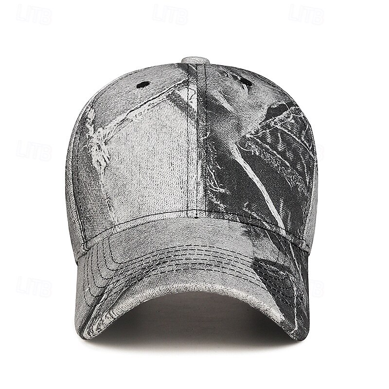 Men's Baseball Cap Sun Hat Trucker Hat Black Blue Cotton Print Fashion Casual Daily Weekend Graffiti Adjustable Sunscreen Breathable2