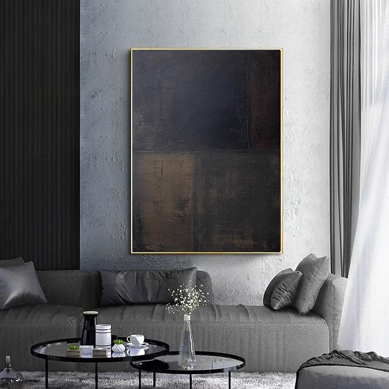 Handmade Oil Paintings Canvas Wall Art Decoration Modern Abstract Decorative Pictures for Living Room Home Decor Rolled Frameless Unstretched Painting3