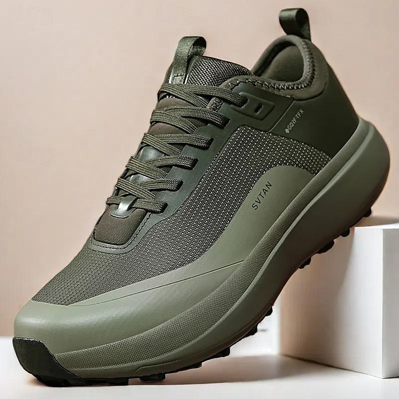 Men's Outdoor Trail Running Shoes – Lightweight Breathable Sneakers with Durable Soles for Hiking and Sports