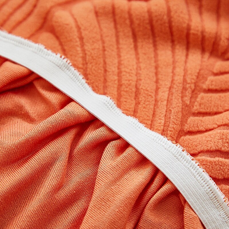 Leaves Jacquard High Armchair Cover Elastic Anti-slip Slipcover for High Armchairs, Featuring Elegant Jacquard Leaf Pattern. Protects Furniture from Stains, Dirt, and Wear2