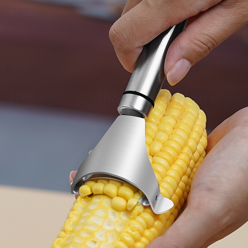 1Pc Durable Corn Kernel Peeler - Portable Outdoor Corn Stripper for Long-Lasting Use and Easy Cleaning