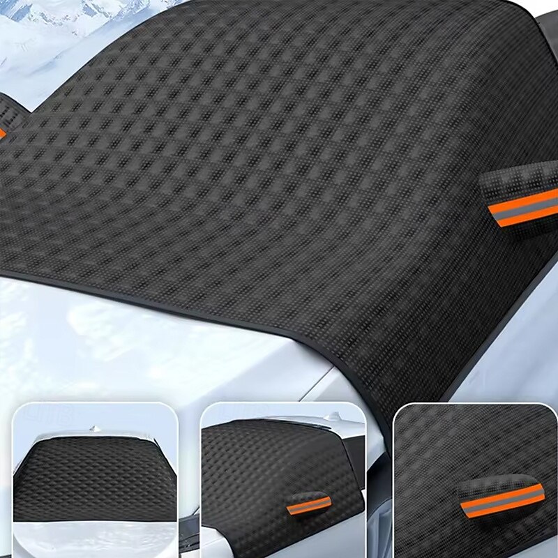 Car Window Glass Sun Visor Snow Cover Large Size Magnetic Car Windshield Snow Cover Anti Freeze Snow Windshield Covers3