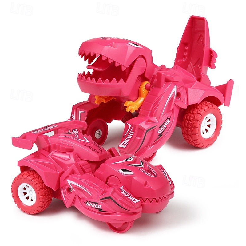 2-in-1 Transforming Dinosaur Car Toy - Automatic & Manual Operation Durable ABS Blue - Perfect Gift for Youngsters on Christmas Halloween Thanksgiving for winter4