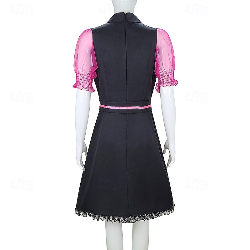Monster High Draculaura Dress Cosplay Costume Cosplay Movie Cosplay for Women's Adults' Masquerade Performance Event / Party4