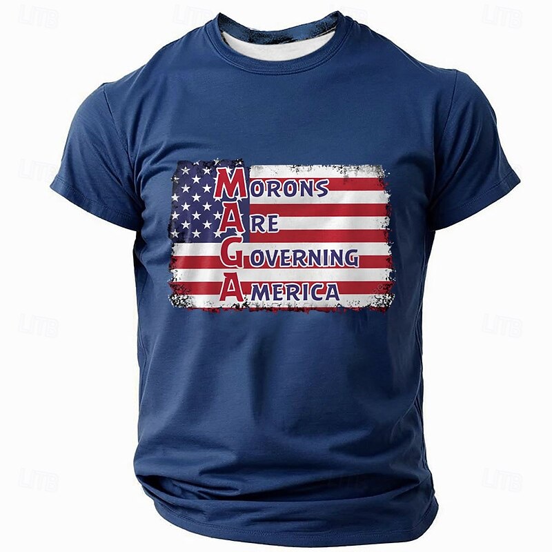 Patriotic T Shirts For Men Camo Camouflage T Shirt Short Sleeve T shirt 3D Print Crew Neck Shirt Daily Military Street Daily Green Summer Spring Clothing Apparel S M L XL XXL XXXL