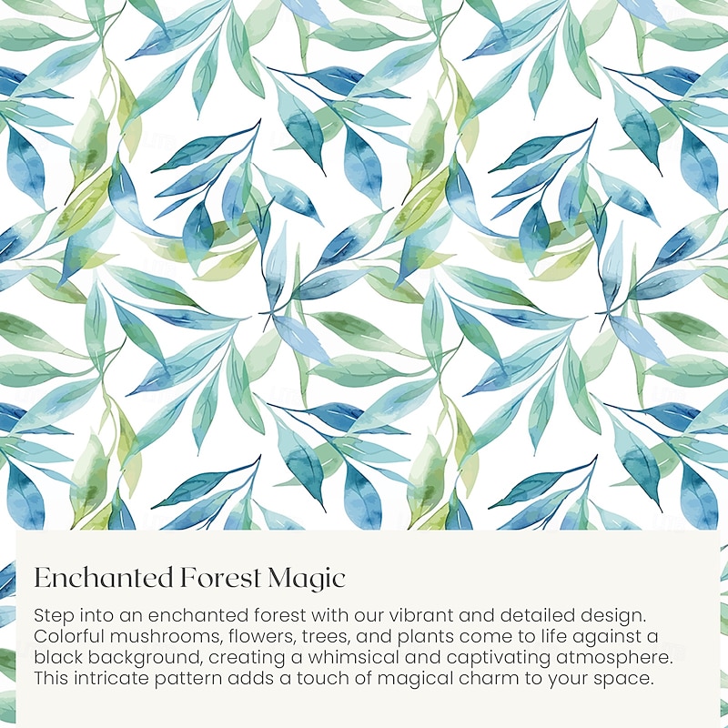 Flower Leaves Duvet Cover Full Size Bedding Set Bed Sets Quilt Cover Soft Lightweight Comforter Cover with 2 Pillowcases for Summer Spring3