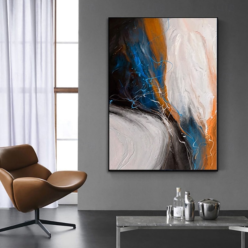 Handmade Oil Painting Canvas Wall Art Decoration Modern Abstract for Home Room Decoration Luxury Decor Rolled Frameless Unstretched Painting4