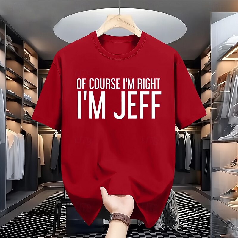 Men's Funny Slang T Shirt 100% Cotton Short Sleeve Graphic Shirt Black Red Beige Comfortable Tee Vacation Street Fashion Designer Clothing3