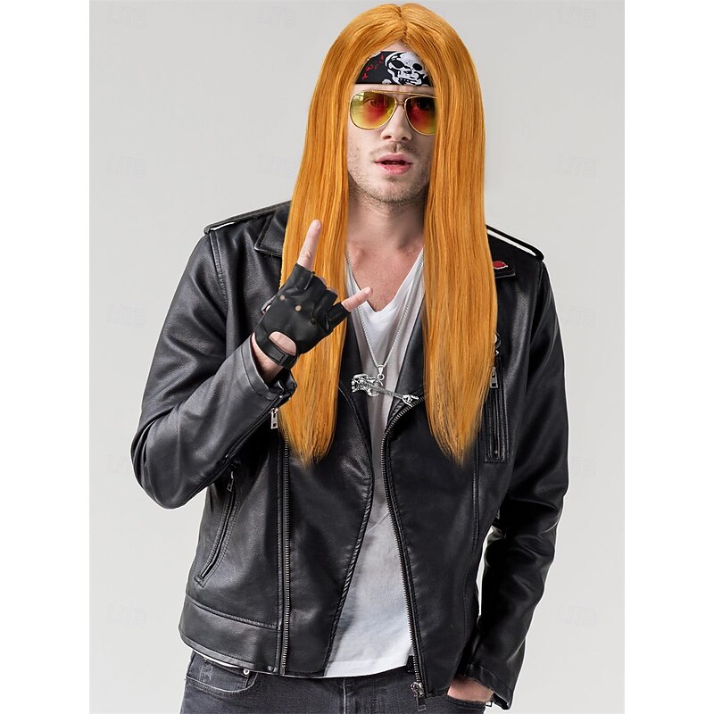 Retro Vintage 1980s Fancy Cosplay Costume Outfits Cosplay Wigs Pop Star Rocker Fancy Dress Women's Masquerade Party Pride Parade Pride Month Adults' Sleeves Gloves More Accessories4