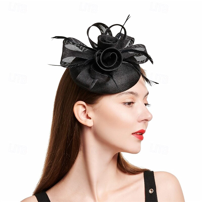 Fascinators Hats Women Vintage Wedding Fashion Headband Clip Church Cocktail Dresses Headwear Tea Party