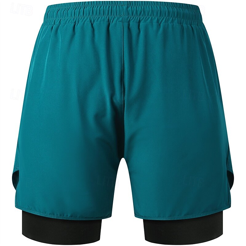 Men's Bike Shorts Cycling Padded Shorts Solid Color Bike Shorts Padded Shorts / Chamois with 3 Rear Pockets Quick Dry Comfortable Breathable Sports Black Navy Blue Grey Clothing Apparel3