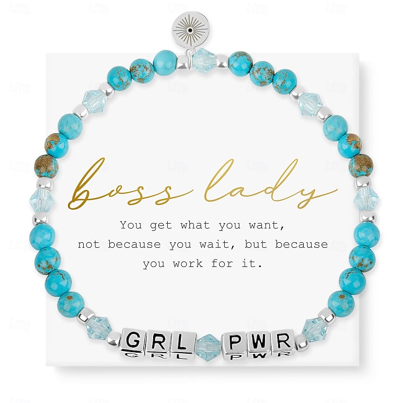 Inspirational Bracelets for Women - Motivational Bracelets, Inspirational Jewelry, Beaded Stretch Bracelets and Encouragement Gifts for Women4