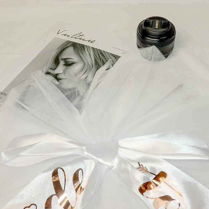 Bride to be Halloween Bikini Veil Booty Veil Hen Do Party Accessories Women's Halloween Carnival Wedding Beach Bachelorette Party Easy Halloween Costumes Dress Up3