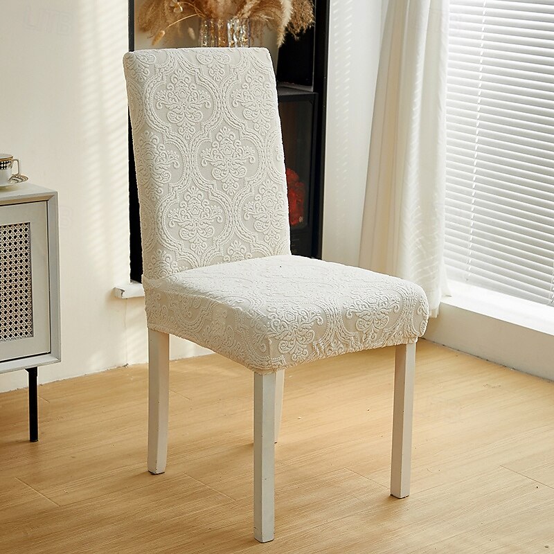 Polar Fleece Dining Chair Covers - Stretch, Removable & Washable