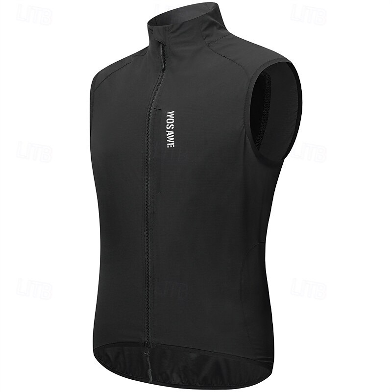 Men's Women's Cycling Vest Sleeveless Bike Vest / Gilet Top with 3 Rear Pockets Mountain Bike MTB Road Bike Cycling Waterproof Windproof Reflective Strips Sports Black Yellow Grey Clothing Apparel4