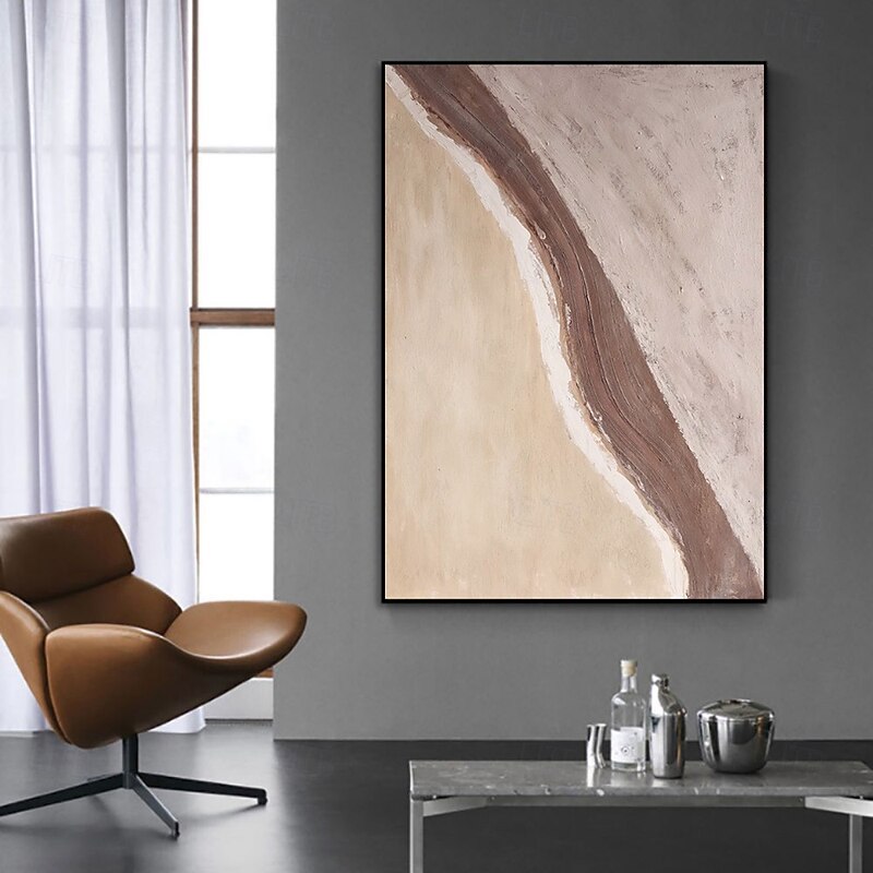 Handmade Oil Painting Acrylic Canvas Wall Art Decoration Modern Abstract for Decorative Pictures for Living Room Home Interior Decor Rolled Frameless Unstretched Painting2