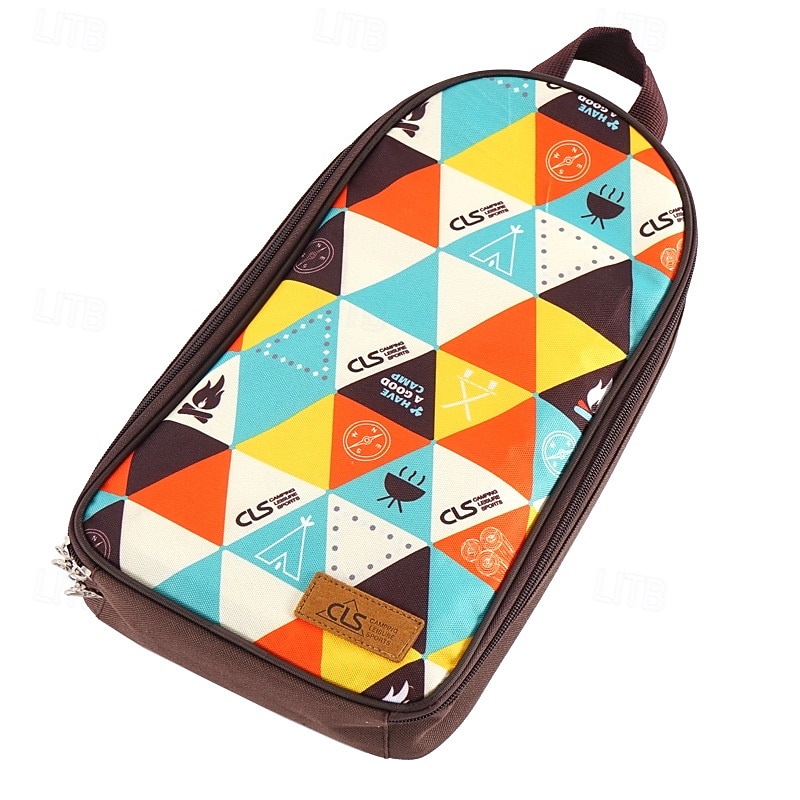 1Pc Outdoor Cutting Board Bag Portable Cooking Utensil Bag for Camping Hiking Picnic Storage and Organization4