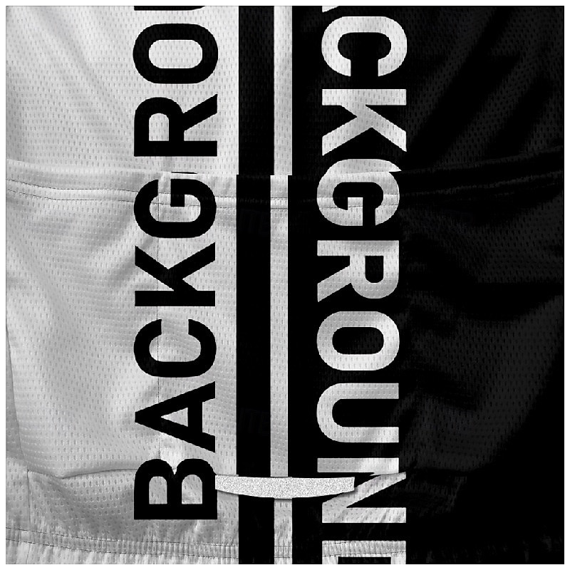 Men's Cycling Jersey Geometric Letter & Number Short Sleeve Bike Tee Tshirt Jersey with 3 Rear Pockets Mountain Bike MTB Quick Dry Anatomic Design Wicking Breathable Sports Black Clothing Apparel3