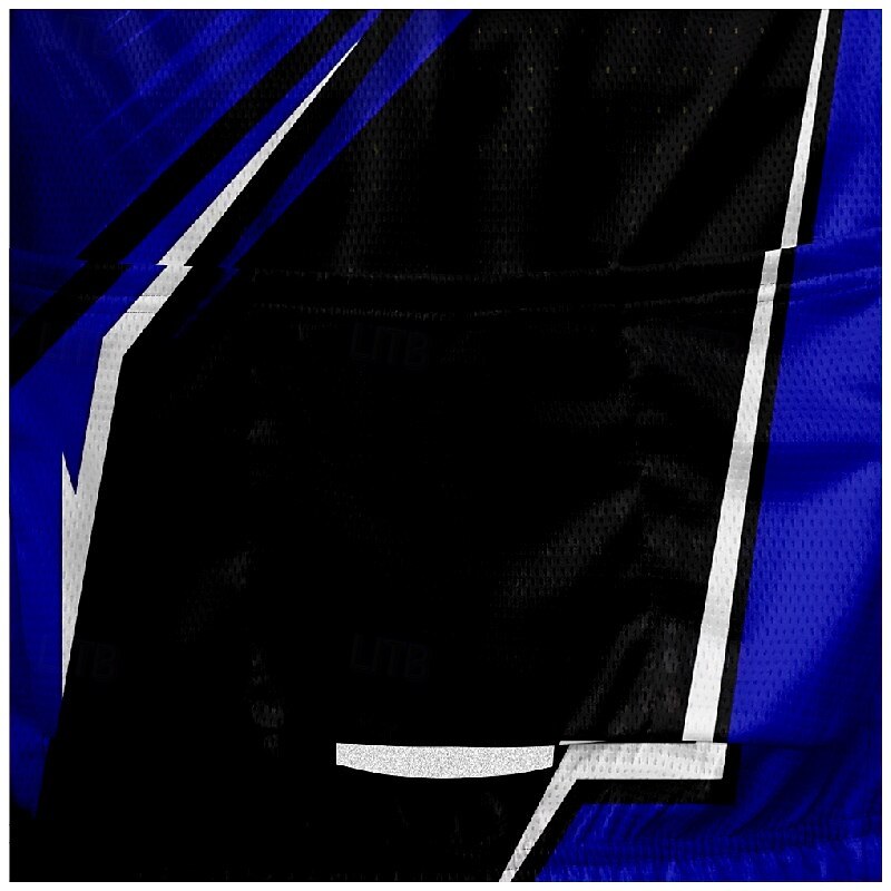 Men's Cycling Jersey Geometric Short Sleeve Bike Tee Tshirt Jersey with 3 Rear Pockets Mountain Bike MTB Quick Dry Anatomic Design Wicking Breathable Sports Yellow Red Royal Blue Clothing Apparel3