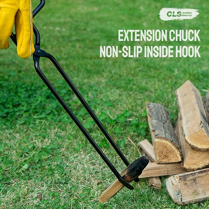 1pc Outdoor New Camping Carbon Clip, Lightweight and Durable, Essential Gear for Camping, Hiking, and BBQ Activities4