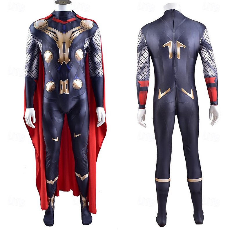Superhero Zentai Suits Costume Bodysuits Carnival Costume Cosplay Movie Cosplay for Men's Adults' Halloween Carnival Performance Party Bachelorette Party