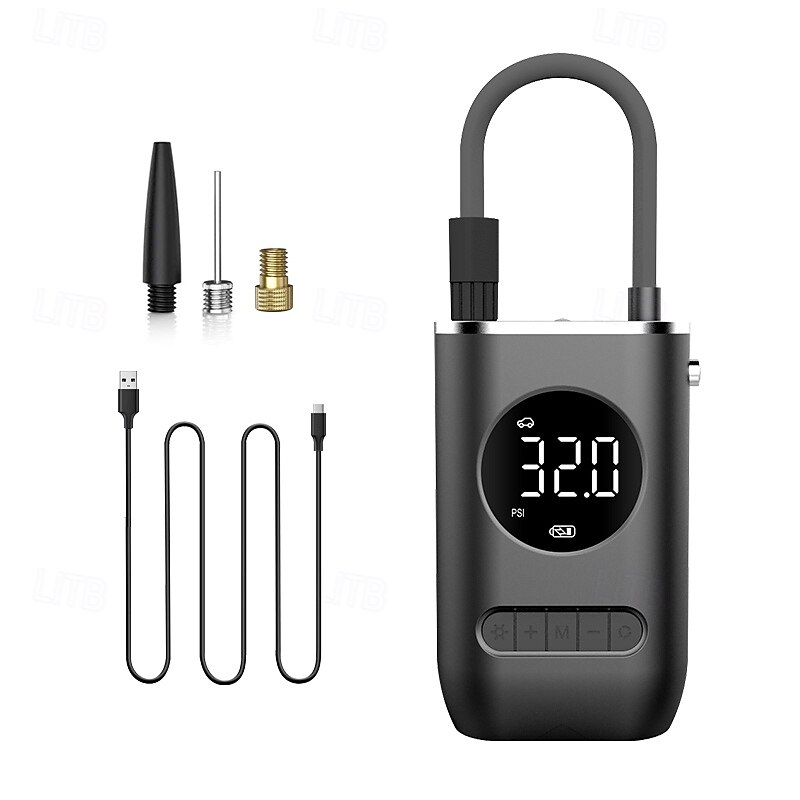 Wireless Motorcycle Air Inflation Pump Inflation of Portable Car and Motorcycle Tires Handheld Wireless Digital Display2