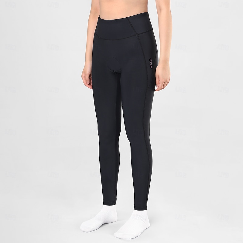 Arsuxeo Women's Cycling Tights Cycling Pants Bike Pants Bike Tights Leggings Form Fit Mountain Bike MTB Road Bike Cycling Sports Breathable Reflective Strips Sweat wicking Comfortable Black Clothing3
