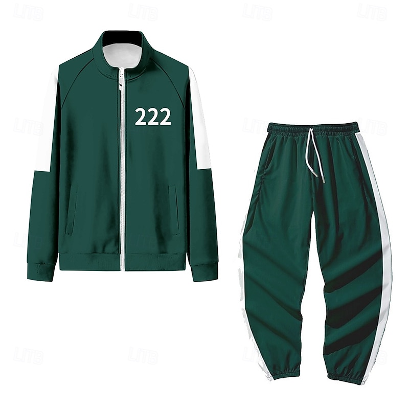 456 001 Cosplay Costume Outfits Tracksuit Print 3D Classic Street Style For Couple's Unisex Adults' New Year 3D Print Street Daily Wear2