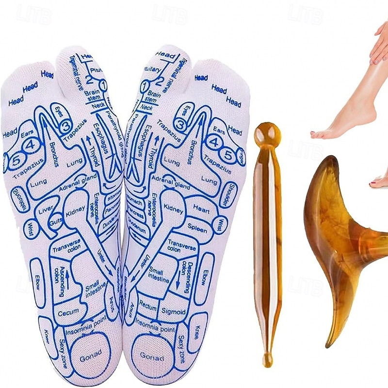 Reflexology Chart Socks