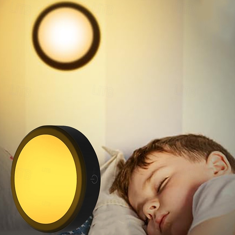 Rechargeable Puck Lights with Remote Control, 1600mAh Rechargeable USB, Battery Powered Cabinet Lights, Magnetic Stick-On LED Tap Light for Cabinets, Wardrobe, 1PACK2