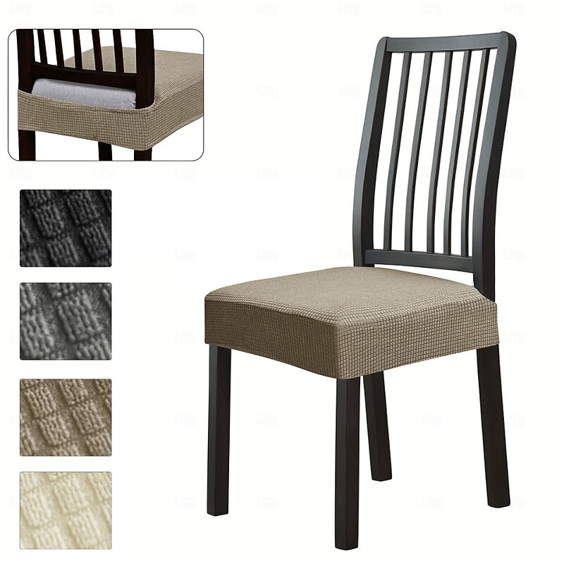Waterproof Dining Chair Seat Cover Furniture Protector, Removable and Washable, Ideal for Protecting Dining Room Chairs from Spills, Stains, and Wear3