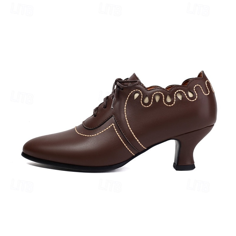 Rococo Victorian Renaissance Shoes Boots Fancy Dress Women's Royal Masquerade Dailywear Adults'4