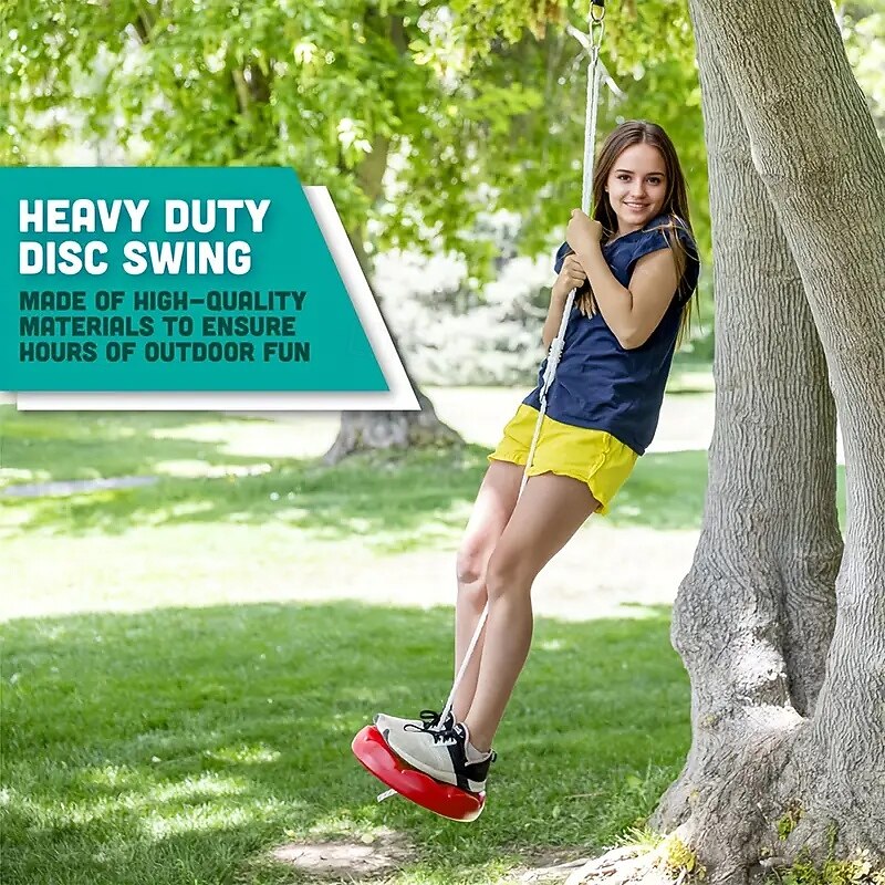 1 Octagonal Petal Hanging Chair Toy Thickened Disc Seat Type Suitable for Children's Indoor and Outdoor Playground Sports3