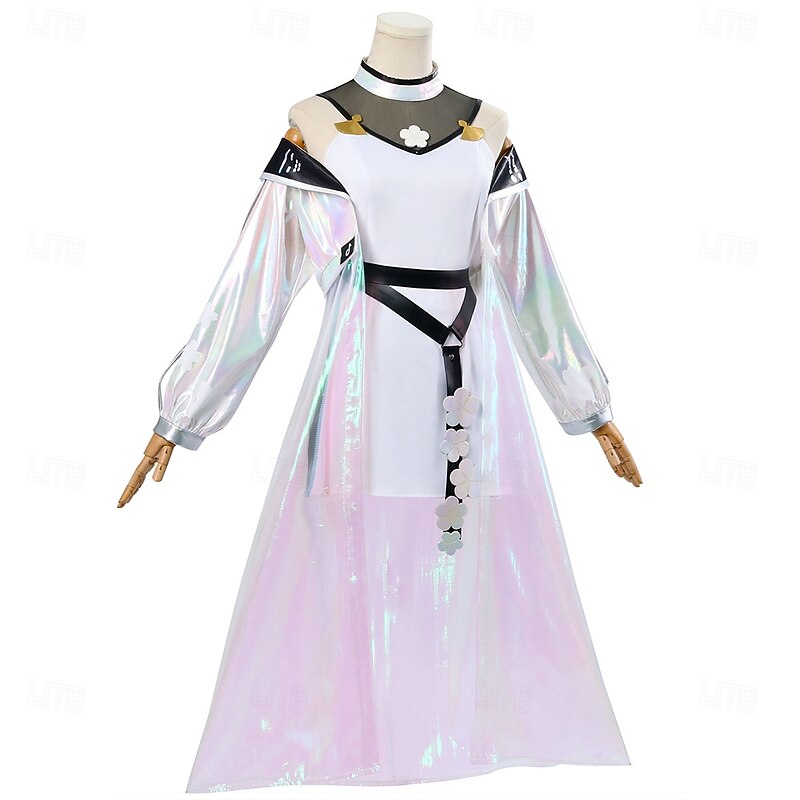 Genshin Impact Yae Miko Anime Cosplay Costume Outfits Cosplay Wigs Cosplay Suits Cosplay Wigs Carnival Masquerade Performance Party Coat Dress More Accessories For Women's Adults'3